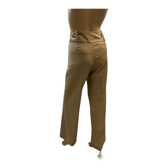 Banana Republic Women's Martin Khaki Stretch Pants. Size 8. - Picture 3 of 10